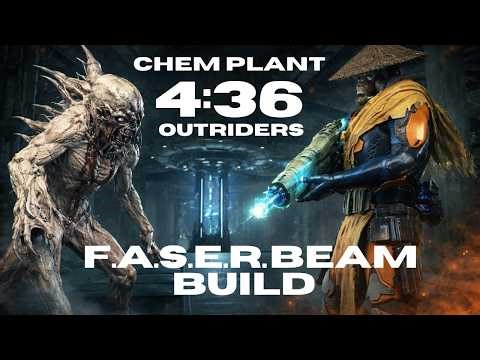 Outriders Pyromancer F.A.S.E.R. Speedrun - 4 minutes 36 Seconds Gear Skills Class Tree #outriders