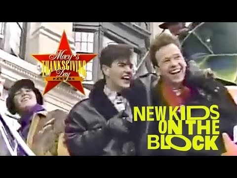 New Kids On The Block (NKOTB) - 1989 Macy's Thanksgiving Day Parade