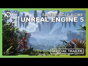 Sci-Fi Jungle - Update 2.0 - Unreal Engine 5 #GameDev #UE5