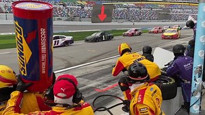 I see ya fellas! 👊 Shout out to my No. 22 Team Penske Shell Pennzoil Pit Crew for lighting stops these past two weeks at Daytona International Speedway! We’ll be in Victory Lane soon | Joey Logano