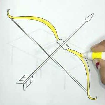 Archery Coloring for Kids | Easy Archery Drawing and Coloring | Sports Coloring Video