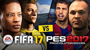 Cara a cara: FIFA 17 vs. Pro Evolution Soccer 2017