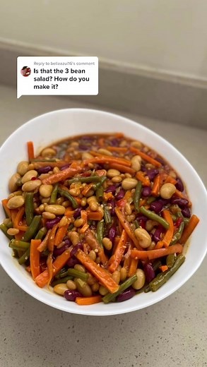 Delicious Three Bean Salad Recipe for a Colorful Sunday Meal