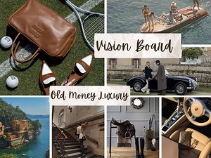 Old Money Luxury Vision Board Kit: Printable Design Assets (digital Download) - Etsy UK