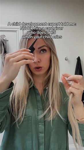 Anna | Mom • Founder • Building for Moms on Instagram: "A child development expert told me something that completely changed how I vet caregivers. She said: “Watch what they do if your child starts crying. That one moment will tell you everything.” Let me explain this. The caregivers who don’t work out do the same thing every time. The second the child starts crying, they jump in to stop it. They immediately try to distract—grabbing a toy, making silly faces, anything to make the crying stop as 