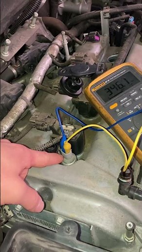 GMC terrain 2.4, bad intake camshaft position actuator solenoid valve. #tech #gravy #money #mechanic