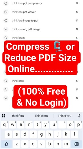 Compress PDF File Size Online Without Losing Quality! (Free & No Login) 📉❌