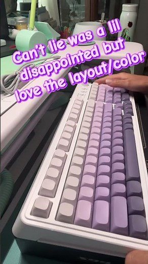 AULA S99 Keyboard with Fixed Keycaps & Switches (Non-Replaceable) 😖 #membranekeyboard #keyboardasmr