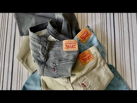 Levi’s 502 TAPER JEANS introduction and try on