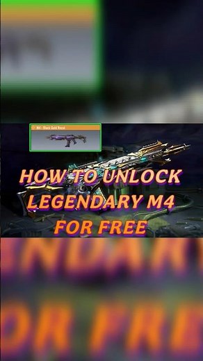 COD Mobile M4 Black Gold Unlock Guide (2025) 🔥 | How To Get M4 Black Gold Fast & Easy