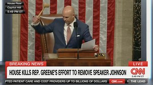 ‘A Shotgun to Cricket’s Head’: Jake Tapper Makes Grim Comparison After House Kills MTG’s Effort to Oust Sp ...