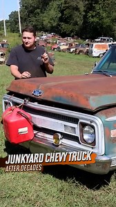 JUNKYARD Chevy Truck! Will It Run After Decades? | Dylan McCool
