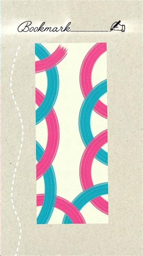 Easy Aesthetic Bookmark Ideas 🔖✨️ #shorts #art #painting #bookmark #craft #aesthetic #nasheed