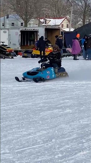 ⚡ This Thunder Jet Still RIPS! - Vintage Snowmobile Racer