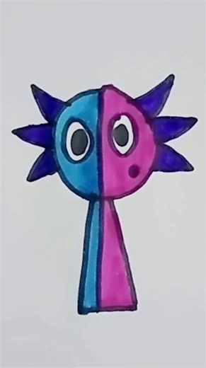 Sprunki SemiHemi Phase 4 Incredible Paint Art with DIY Colour Roller 😍 #incredibox