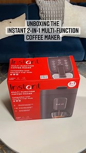 101K views · 145 reactions | Help us unbox the NEW 2-in-1 Multi-Function Coffee Maker. Brew and enjoy both coffee and espresso! | Instant Pot | Facebook