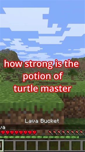 The best potion in Minecraft!