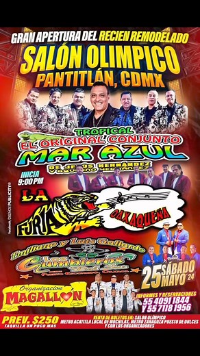 6K views · 49 reactions | El Original Conjunto Mar Azul on Reels | Facebook