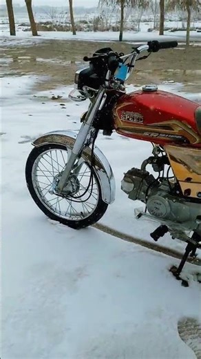 SNOW ❄️ AND GOLDEN HISPEED 70CC