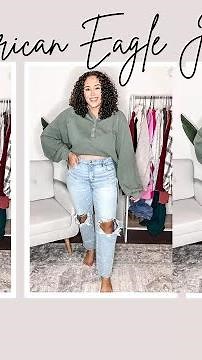 American Eagle Jeans Try On and Review
