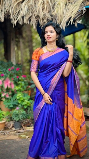 gras d on Instagram: "ಸೀರೆ😍"