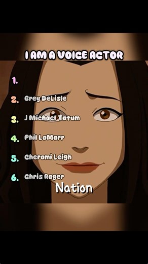 I am a voice actor. #celebrity #voice e