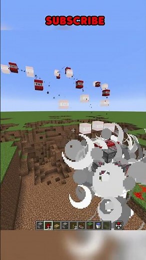 Can You Survive This TNT Cannon in Minecraft?