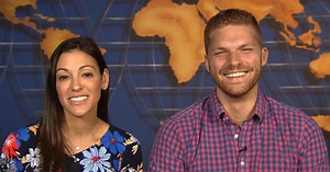 Interview with winners of "Amazing Race"