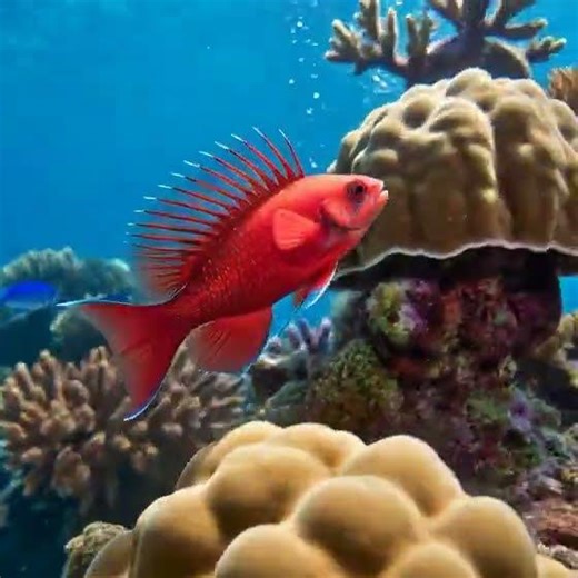 cá Cirrhilabrus rubeusCá bàng chài đỏ Ruby