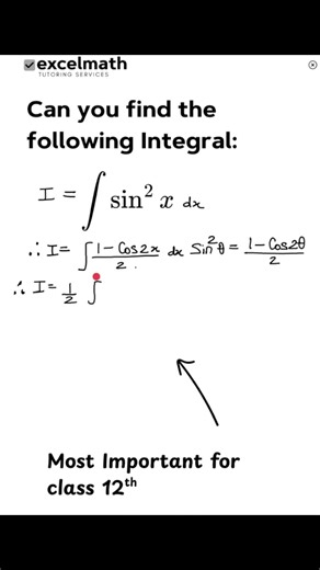 Most important Integral for Class 12th NCERT Board exams. Can you solve? #ncertmaths #integrals