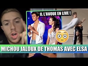 MICHOU AVOUE ÊTRE JALOUX D'ELSA ET DE SON PARTENAIRE THOMAS DA COSTA DANS DANSE AVEC LES STARS !! 😱