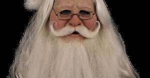 Santa Silicone Half Mask