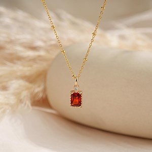 14K Gold Personalized Birthstone Necklace,custom Birthstone Necklace,birthstone Charms,birthstone Jewelry,anniversary Family Gift for Her - Etsy