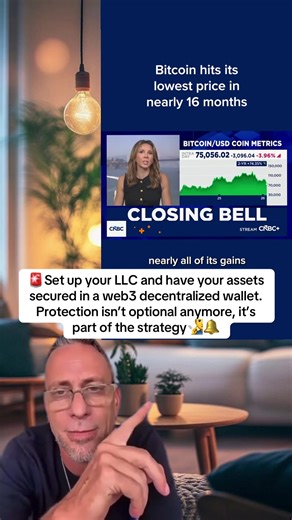 🚨Set up your LLC and have your assets secured in a web3 decentralized wallet. Protection isn’t optional anymore, it’s part of the strategy🧏‍♂️🔔 #crypto #xrp #xrparmy #xrpcommunity #viral