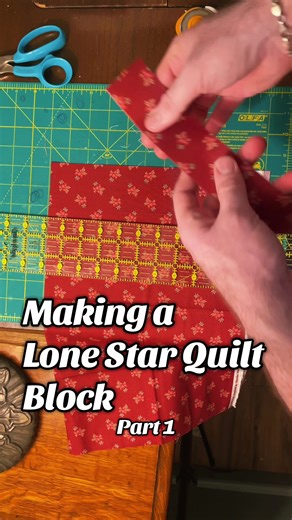 Making the Lone Star Quilt Block: Strip Sets Tutorial