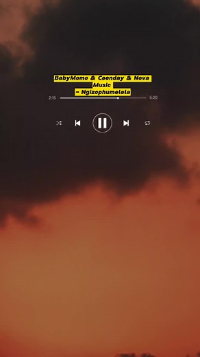 Stunning Sunset with Music and Lyrics