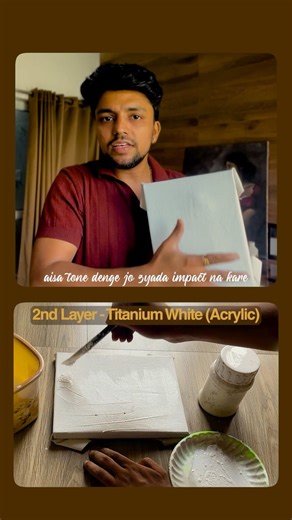 Canvas Oil Painting Lesson for Beginners