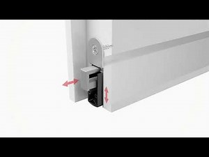 Animation automatische Türdichtung