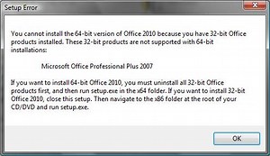 Office 2010 32-bit and 64-bit coming on one DVD?
