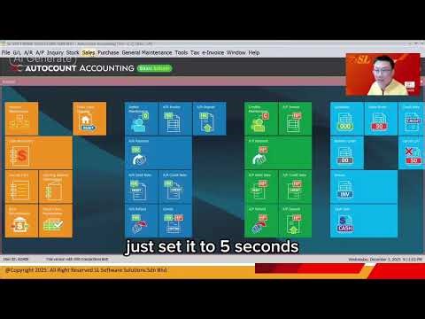 AUTOCOUNT SAVE AS DRAFT FOR BEGINNERS (EN)