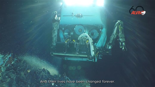 🎉This year, our human-occupied submersible ALVIN is celebrating its 60th anniversary! Join #WHOI and the entire deep submergence community in wishing this iconic sub a very happy birthday! 📲 Share your own birthday message– and be sure to tag #Alvin60 Research with Alvin is made possible with support from the National Science Foundation, University-National Oceanographic Laboratory System (UNOLS), Office of Naval Research, and the National Oceanic and Atmospheric Administration (NOAA) | Woods 