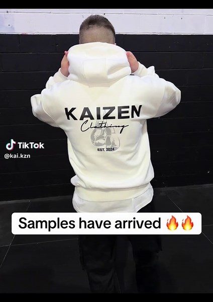 Samples have arrived 🤩 @Kaizen Clothing UK #clothingbrand #clothingbrandowner #kaizenclothing #kaizenclothinguk #streetwear #boxing #boxing🥊