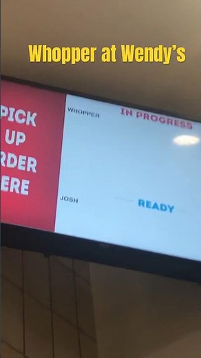 Whopper at Wendy’s