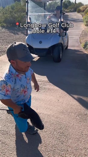 📍 Longbow Golf Club #14 hole ⛳️ 448 yards. #golf | Linden Porco