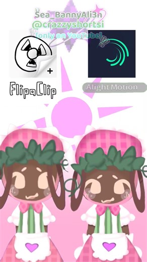 Flipaclip vs Alight Motion • TEST ANIMATION • #dandysworld #bassie #roblox #alightmotion #animation