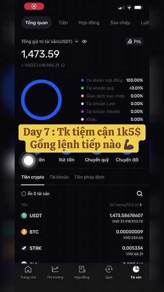 Hành trình Trade Coin của Zeus trên TikTok