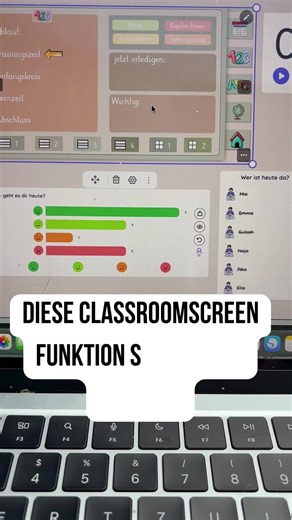Classroomscreen Genially = für mich die perfekte Kombi für die digitale Tafel ✨ Ich nutze den @Classroomscreen gerne als Zentrale für meinen Unterricht und binde dort zusätzlich interaktive Inhalte ein. Besonders praktisch ist dabei die Funktion „Einbetten“. So kann ich zum Beispiel meine Geniallys direkt im Classroomscreen öffnen und nutzen, ohne ständig zwischen verschiedenen Programmen oder Tafeln wechseln zu müssen. Das Genially bleibt dabei weiterhin interaktiv 🙌 Im Reel zeige ich dir Schr