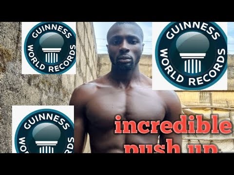 Impossible hundred (100) pushups in just one minute (WORLD RECORD) #worldrecord #pushups