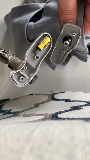 Remove security tag from clothing the easy way.