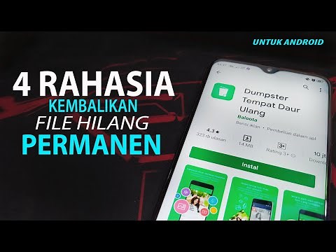 Cara Mengembalikan File Foto Video Lagu Terhapus Permanen di Android 2025 Work